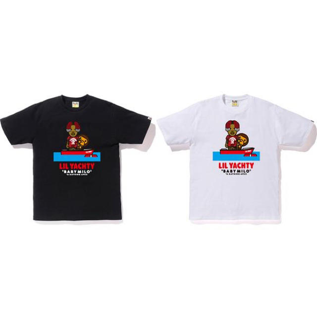 A BATHING APE(アベイシングエイプ)のa bathing ape  lil yachty Tシャツ 白 XL メンズのトップス(Tシャツ/カットソー(半袖/袖なし))の商品写真