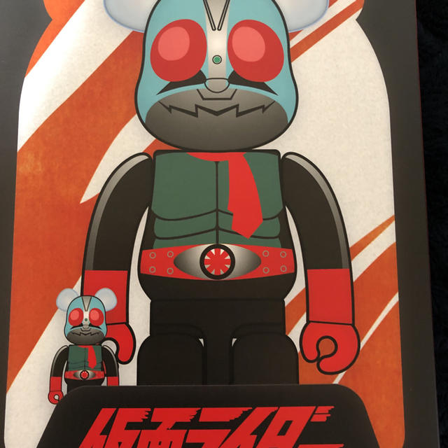 BE@RBRICK　仮面ライダー　旧2号 100％ ＆ 400％セット