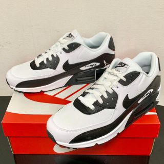 ナイキ(NIKE)のNIKE WMNS AIR MAX 90 WHITE/BLACK 28cm(スニーカー)