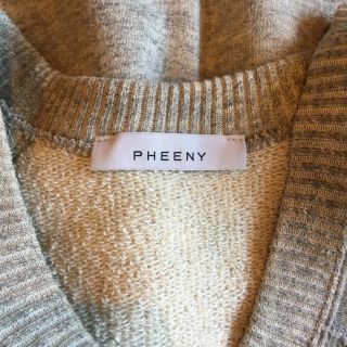 フィーニー(PHEENY)のPHEENY スウェット ノースリーブ(トレーナー/スウェット)