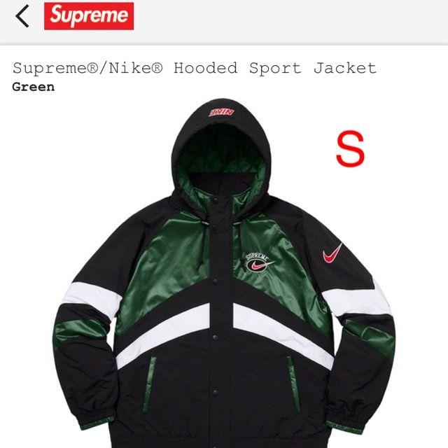 Supreme Nike hooded sports jacket M