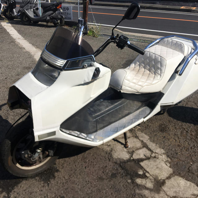 HONDA フュージョン MF02 白 実働車 ジャンク品 部品取り車 中古車 | フリマアプリ ラクマ