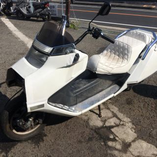 ヤマハ(ヤマハ)のHONDA フュージョン MF02 白 実働車 ジャンク品 部品取り車 中古車(車体)