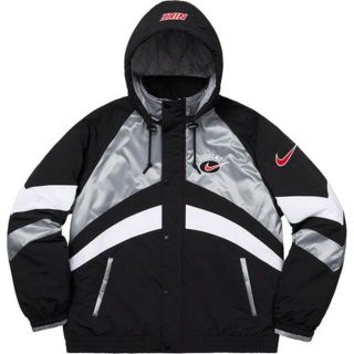 シュプリーム(Supreme)の【XL】 【silver】 19ss Supreme Nike Hooded (ナイロンジャケット)