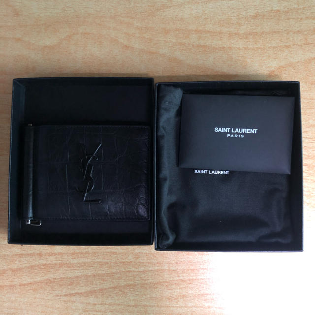 Saint Laurent(サンローラン)のYves Saint Laurentマネークリップ  ハンバーガー様専用 メンズのファッション小物(マネークリップ)の商品写真