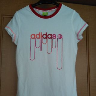 アディダス(adidas)のアディダス　ティシャツ　レディース(Tシャツ(半袖/袖なし))