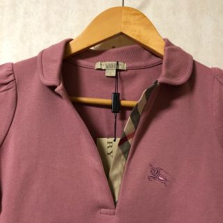 バーバリー(BURBERRY)のさっとさま専用 バーバリー レディース ポロシャツ 新品未使用(ポロシャツ)