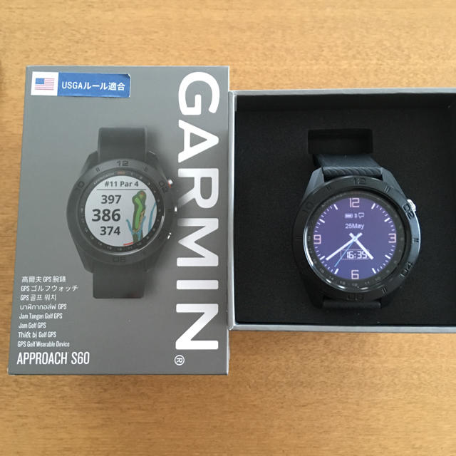 GARMIN Approach (ガーミン アプローチ) S60 ブラック 素晴らしい ...