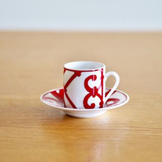 エルメス(Hermes)のエルメス ガダルキヴィール コーヒカップ&ソーサー(食器)