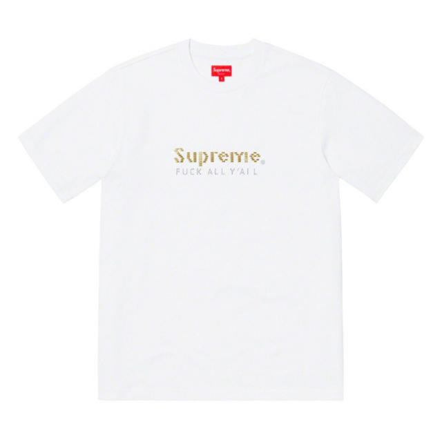 supreme gold bars tee S