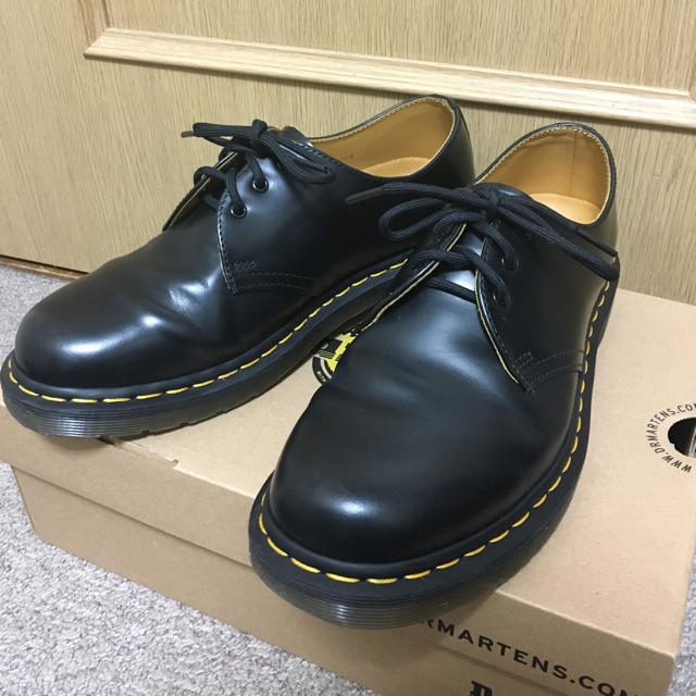 Dr.Martens(ドクターマーチン)のドクターマーチン 3ホール短靴 黒 メンズの靴/シューズ(ブーツ)の商品写真