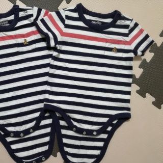 ベビーギャップ(babyGAP)の美品✨ babyGAP 半袖 ロンパース 80サイズ(ロンパース)