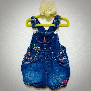 ベビーギャップ(babyGAP)のbaby Gap デニムサロペット90㎝(その他)