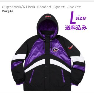 シュプリーム(Supreme)のsupreme nike hooded sport jacket purple (ナイロンジャケット)