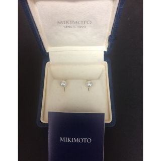 ミキモト(MIKIMOTO)のミキモト☆6ミリ☆ピアス(ピアス)