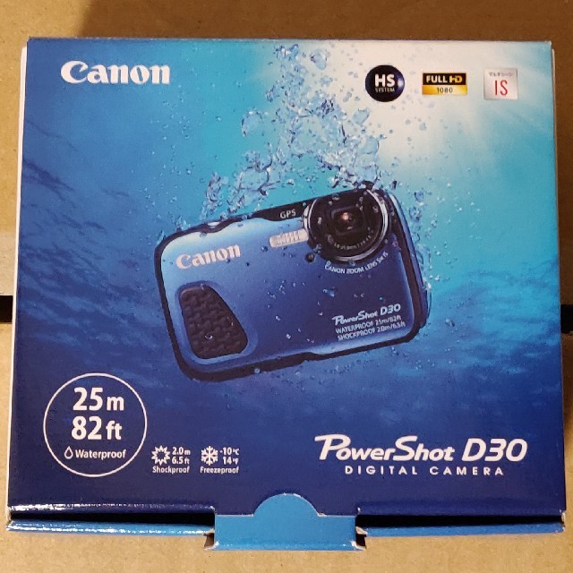 コンパクトデジタルカメラCanon PowerShot D30 品