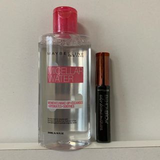 メイベリン(MAYBELLINE)の値下げ中！メイベリン ミセラーウォーター&ファッションブロウマスカラ(眉マスカラ)