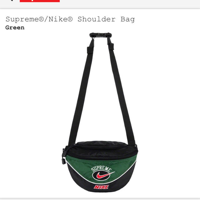 supreme shoulder bag ショルダーバック nike