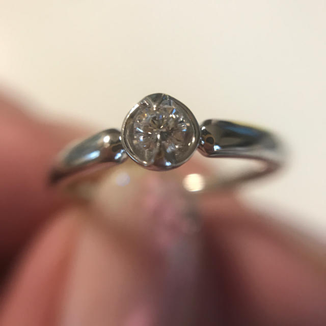 ヴァンドームアオヤマ 高純度プラチナ ダイヤモンドリング