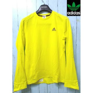 アディダス(adidas)の★美品 adidas アディダス 軽量、吸湿速乾、ストレッチ ランニングTシャツ(Tシャツ/カットソー(七分/長袖))