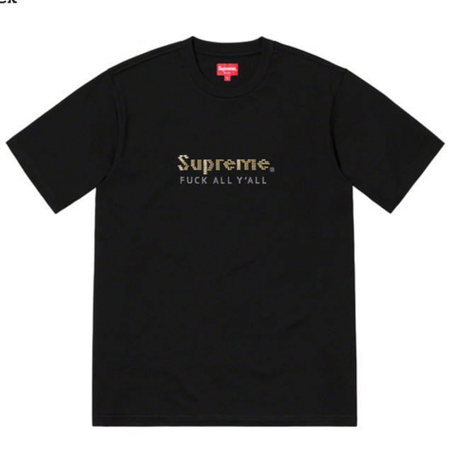 supreme gold bar tee シュプリーム Tシャツ S