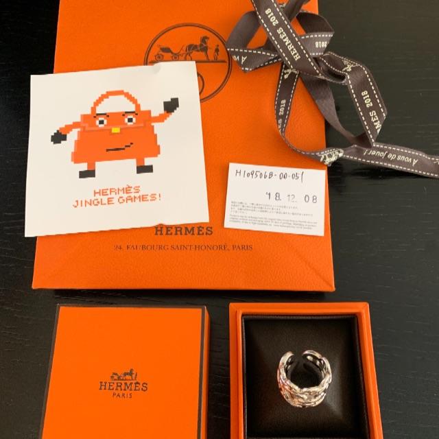 Hermes(エルメス)のエルメス シェーヌ リング GM レディースのアクセサリー(リング(指輪))の商品写真