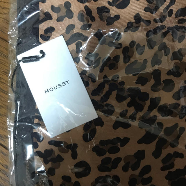 moussy  レオパードスカーフ