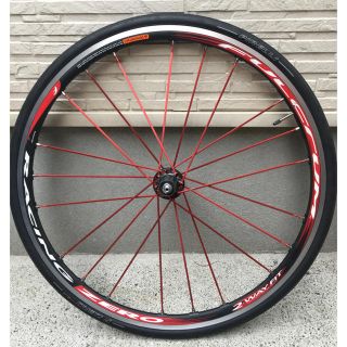 フルクラム レーシングゼロ 2way fit 赤スポークの通販 by nobu yama's