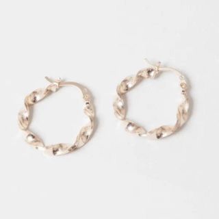 LOUISE DAMAS ルイーズダマス ツイストフープピアス(ピアス)