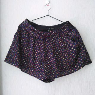 インディヴィ(INDIVI)のインディビ♡美品♡ドットキョロット(キュロット)