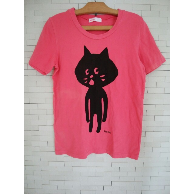 Ne-net(ネネット)のネネット　半袖ティーシャツ　ピンク レディースのトップス(Tシャツ(半袖/袖なし))の商品写真