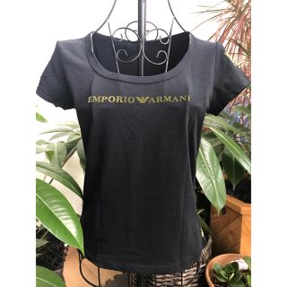 アルマーニ(Armani)のARMANI アルマーニ Tシャツ 黒(Tシャツ(半袖/袖なし))