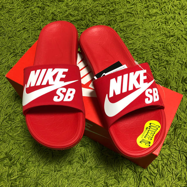 24cm24cm NIKE BENASSI SB RED ナイキ ベナッシ 赤 レッド