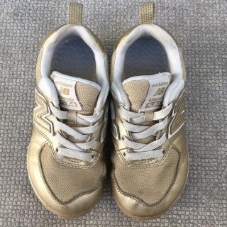 ニューバランス(New Balance)の週末限定値下げ ニューバランス ゴールドスニーカー 16.5(スニーカー)