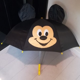 ディズニー(Disney)のミッキー 耳付き傘 47cm(傘)