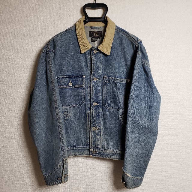 RRL ダブルアールエル デニムジャケット 90s USA ラルフローレン - G