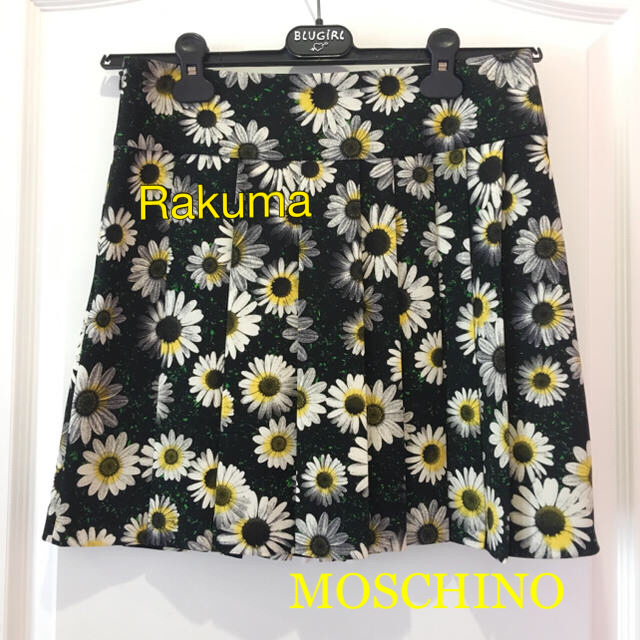 MOSCHINO(モスキーノ)のモスキーノ  プリーツスカート  40 レディースのスカート(ひざ丈スカート)の商品写真
