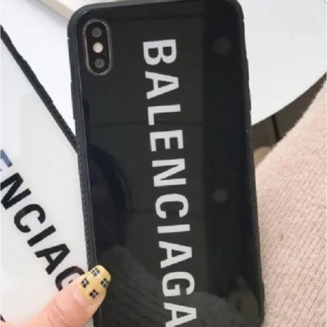 Balenciaga - バレンシアガ iPhoneケース  XR ブラック 新品の通販 by ぽこぽこ｜バレンシアガならラクマ