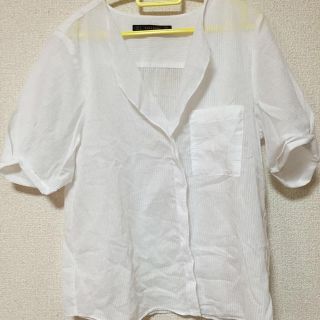 ザラ(ZARA)のZARA＊半袖シャツ(シャツ/ブラウス(半袖/袖なし))