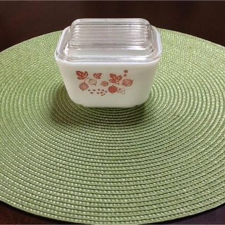 パイレックス(Pyrex)のOld PYREX グーズベリー レフS(食器)