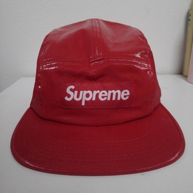 Supreme(シュプリーム)の正規品　シュプリーム　キャンプ　キャップ　帽子　Hat 赤　Box Logo レディースの帽子(キャップ)の商品写真