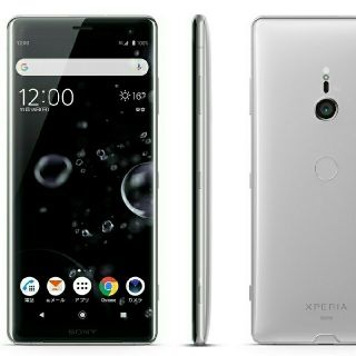 ソニー(SONY)のXperia XZ3 SOV39 白 au 新品未使用【SIMロック解除対応可】(スマートフォン本体)