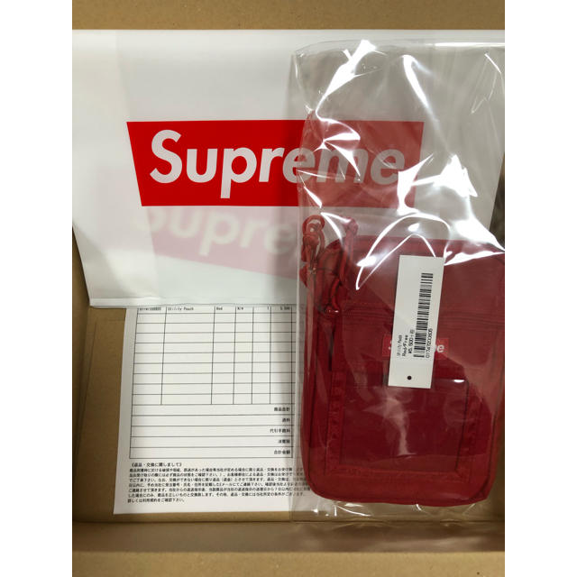 Supreme(シュプリーム)のSupreme Utility Pouch RED メンズのバッグ(その他)の商品写真