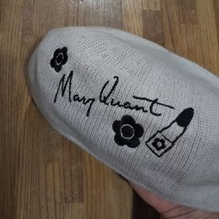 マリークワント(MARY QUANT)のMARY QUANT マリクワ 未使用ベレー帽春夏用(ハンチング/ベレー帽)