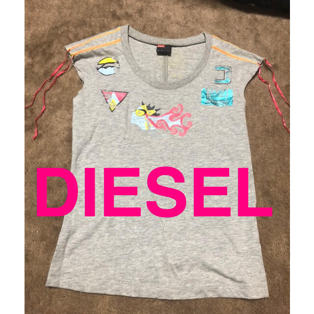 DIESEL(ディーゼル)のミコミコ様専用 DIESEL ノースリーブ Tシャツ レディースのトップス(Tシャツ(半袖/袖なし))の商品写真