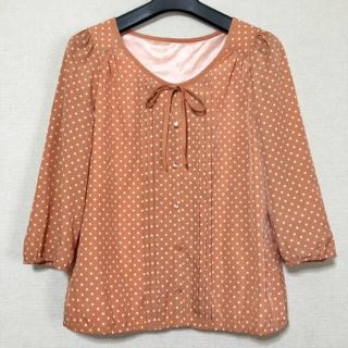 プロポーションボディドレッシング(PROPORTION BODY DRESSING)のプロポーションボディドレッシング  ドット柄シフォンブラウス(シャツ/ブラウス(長袖/七分))