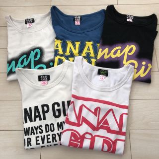 アナップキッズ(ANAP Kids)のきぃちゃん様 ANAPGiRL アナップガール S 140 150 ロンT 5枚(Tシャツ/カットソー)