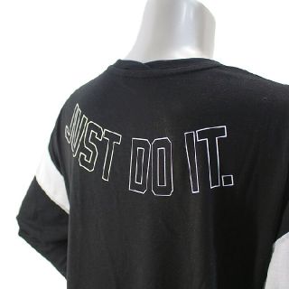 ナイキ(NIKE)の新品 L NIKE JUST DO IT dri-fit ロングスリーブTシャツ(Tシャツ(長袖/七分))