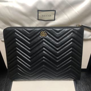 グッチ(Gucci)の叩き売り‼︎【美品】Gucci GGマーモント キルティング クラッチバッグ(セカンドバッグ/クラッチバッグ)