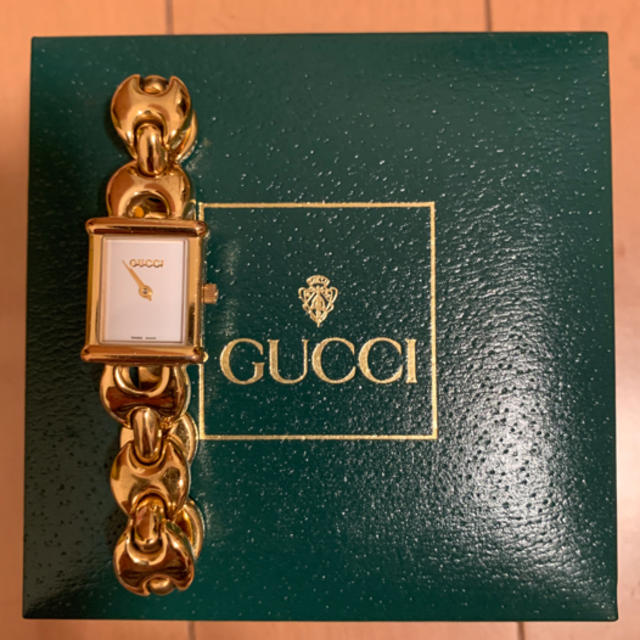 Gucci(グッチ)のGUCCI グッチ 腕時計 ヴィンテージ レディースのファッション小物(腕時計)の商品写真